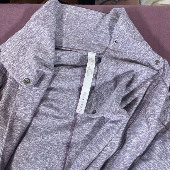 Lululemon Rulu Rally Wrap in Heathered Graphite Purple - size 4 - Picture 6 of 9